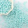 Multicolor e Multitamanho Furo Reto Pérola de Imitação Colorida Dourada e Prateada Contas de Plástico Feito à Mão DIY Colar Joias Material para Miçangas
