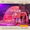 Xingye panorâmica transparente céu estrelado sala Net red bubble house tenda esférica ao ar livre móvel especial restaurante bar
