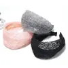 Diadema de Encaje Ultrancha para Cubrir Cabello Gris y Mechones Sueltos, Accesorio para el Cabello Antideslizante con Dientes para Lavarse la Cara y Peinar el Flequillo para Mujeres