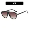 Gafas de Sol Kedun Estilo Aviador Marco Pequeño Forma de T 2025 Nuevas Gafas de Sol para Mujer Gafas de Sol de Moda Ins Celebridad de Internet Estilo Callejero
