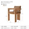 Muebles de teca para exterior, patio, villa, mesa larga, exterior, impermeable, jardín, terraza, ocio, mesa y silla de madera maciza, combinación