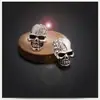 Pendientes Transfronterizos Youpin Retro Brillantes de Calavera Completamente Incrustados con Diamantes Pendientes Personalizados para Hombres y Mujeres Joyería de Halloween Pendientes de Calavera