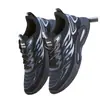 Zapatos de hombre de otoño 2024 nueva tendencia de moda tejido volador transpirables deportivos casuales estudiantes suela suave cómodos zapatos para correr