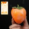 Fabricante Personalizado al Por Mayor Modelo de Caqui Simulado Fruta Falsa Adornos para Ventana Accesorios para Fotografía Decoración de Frutería