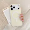 Funda Magnética Frosted Jelly Dos en Uno Adecuada para iPhone 17 Pro Max, Funda para Teléfono Apple 16, 15/14 Color Sólido