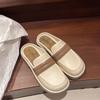 Novos chinelos de sola grossa femininos atacado transfronteiriço super macio antiderrapante feminino online mocassins vermelhos moda mocassins de aumento de altura para mulheres