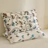 40*60 Algodón Puro Hilo de Doble Capa Funda de Almohada de Algodón Funda de Almohada para Niños 30X50 Guardería Protector de Núcleo de Almohada para Bebés