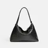 Bolso Tote de Punto Perezoso Francés Personalizado Otoño/Invierno Moda Retro Bolso Dumpling Versátil para Viajes Diarios Hombro Único Axila