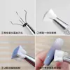 Esponja de Gel para Uñas, Cubos Mini de Esponja de Alta Densidad, Cubos Pequeños para Difuminar Rubor, con un Pequeño Bolígrafo de Garra y Pinza