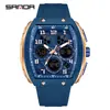 Transmisión en Vivo de Comercio Electrónico Reloj Electrónico de Gran Venta Reloj Digital Multifuncional Moderno Reloj Deportivo de Silicona Impermeable Despertador Reloj para Hombre