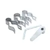Fabricante de Asiento para Puerta de Invernadero Venta al por Mayor Accesorios de Sujeción para Invernadero de Verduras y Frutas Pestillo de Puerta Cerradura de Puerta 25 32 Asiento de Puerta