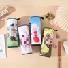 Venta de Liquidación - Estuche Cilíndrico de Monstruo Pequeño de Dibujos Animados Gran Capacidad Almacenamiento de Papelería para Estudiantes Venta al por Mayor