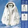 Chaqueta exterior de estilo similar a la marca Camel para primavera y otoño para mujer, chaqueta de una sola capa para personas petite, chaqueta de montañismo para parejas, tres en uno para hombre