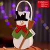Decoraciones Navideñas Transfronterizas, Bolsos para Niños, Bolsas de Regalo para Nochebuena, Bolsas de Dulces, Frutas Seguras, Pequeños Regalos Creativos