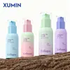 Xumin Embalagens Cosméticas 30ml Frasco Refil para Essência 50ml Frasco a Vácuo de PP para Loção Frasco Branco com Bomba