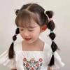 Corda de cabeça de bebê alta elasticidade cor anel de toalha corda de cabelo cabelo de criança não machuca pequena elástico anel de cabelo meninas acessórios de cabelo duráveis
