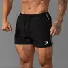 GYMSHARK Pantalones Cortos de Fitness para Hombre Verano Secado Rápido Transpirables Finos para Correr Ciclismo Entrenamiento Transpirable Pantalones Cortos de 3 Pulgadas