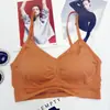 Lindo Costas Sutiã Roupa Íntima de Desenvolvimento Top Tubo Esportivo Vermelho Lindo Costas Tamanho Grande Wrap Top Tubo Fino Roupa Íntima Kaka Regata