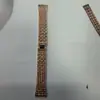 Adecuado para Apple Watch Correa de Reloj de Tres Piezas Incrustada de Diamantes iWatch Se Cadena de Reloj de Metal Venta al por Mayor