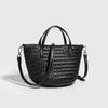 Bolsa Artesanal para Mulheres 2025 Novo Estilo de Férias Bolsa Carteiro Bolsa de Nicho para Mulheres Bolsa Carteiro Transversal Cesta de Legumes Bolsa Balde