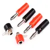 Plugue Banana 4MM Soquete Banana Borne Plugue Lanterna Plugue de Teste Amplificador Alto-falante