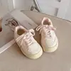 Tênis Esportivo Infantil 2026 Outono Novo Estilo Meninas Estrela Branco Estiloso Meninas Solado Macio Antiderrapante Casual Board Shoes