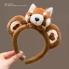 Diadema Linda de Dibujos Animados, Diadema Divertida de Tiburón Carpa, Súper Linda Cara de Tiburón para Lavarse la Cara y Tomar Fotos, Accesorios para el Cabello de Rendimiento para Adultos y Niños