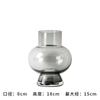 Estilo Ins Nórdico Simples Criativo Vaso Barriga Redonda Ornamentos de Vidro Sala de Estar Moderna Decorações Criativas Arranjo de Flores