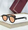 Gafas de Sol Retro Personalizadas de Acetato Moda Transfronteriza Jmm Kellerman Gafas de Sol Redondas de Alta Calidad con Protección Solar