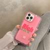 Funda de Cerdo Estilo Inglés Casual para Teléfono Adecuada para iPhone 14 Pro, 17 Pro Max Marco de Fotos, Apple 15 Plus, Modelo para Mujer