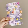 Elegantes pinzas laterales, pasadores de lujo ligero para niñas, pasadores para el cabello infantiles exquisitos y lindos, accesorios para el cabello, Yiwu