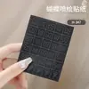 Influencer de Arte de Uñas Pegatinas de Copo de Nieve Hueco Pegamento de Parche de Copo de Nieve Navideño Hueco Plantilla de Pegatinas para Pintura en Spray Pegatinas para Uñas