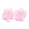 Estilo japonés y coreano simulación fondo plano florete resina accesorios diy aretes horquilla funda para teléfono móvil pegamento crema material de joyería