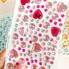 Pegatinas de Diamantes Acrílicos Creativas Personalizadas para Niñas, DIY, Pegatinas de Diamantes con Pegamento Trasero de Colores, Pegatinas de Decoración Facial