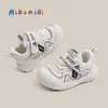 Sapatos para Bebês e Crianças Pequenas 2026 Primavera e Outono Sapatos de Malha Respirável Sapatos Esportivos para Meninas Sola Macia Sapatos Casuais para Bebês Meninos 1-3 Anos