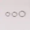 En stock 20-35 mm anillo abierto cierre de resorte accesorios DIY para bolsos, ropa, pulseras, conectores, ganchos y joyería