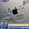 Pegatinas de resina de cristal estilo ins 3D tridimensional personalizadas de fábrica, pegatinas de gelatina para computadoras, tabletas y teléfonos, DIY
