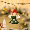 Coleção Transfronteiriça de Pingentes de Boneca de Tecido Novo da Amazon Pequenos Presentes de Natal Decorações de Árvore de Natal Enfeites Pendurados