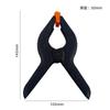 Pinza de Nylon Transfronteriza para Carpintería, Pinza de Fondo, Pinza Fija, Pinza en Forma de A, Pinza para Fotografía 2/ 3 pulgadas, Pinza Tipo A, Pinza de Resorte