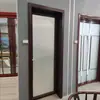 Porta de Banheiro Extremamente Estreita, Porta de Abrir, Porta de Abrir Insonorizada para Vaso Sanitário, Porta de Quarto de Vidro Temperado, Porta de Abrir Silenciosa
