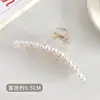 Grampo de Tubarão Quadrado Elegante Retro Coreano Grampo de Cabelo Elegante Acessórios de Cabelo de Celebridade da Internet Francesa Maillard Adorno de Cabeça