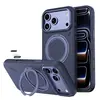 Adecuado para iPhone 17 Pro Max, funda de teléfono con soporte magnético giratorio, funda protectora para Apple 18 Pro