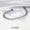 Diadema 2023 Nueva Moda Simple Japonesa y Coreana para Hombres y Mujeres Antideslizante Deportiva Ondulada Diadema Plástica con Dientes Pasador