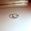 Anillo ajustable de serpiente simple de estilo coreano, temperamento femenino, celebridad de Internet, luz de lujo, nicho, anillo exquisito, pulsera personalizada de moda