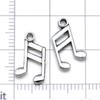 Pingente de Instrumento Musical de Liga de Prata Antiga Mais Vendido da Amazon Pingente DIY Pulseira Colar Acessórios de Joalheria