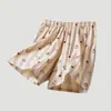 Pantalones Cortos de Algodón Holgados para Niños, Shorts Infantiles, Algodón Puro, Estilo Fino de Verano para Niños y Niñas Pequeños, Ropa de Dormir para Estudiantes