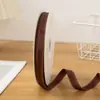 Cinta de Poliéster de Color Sólido con Borde Ondulado de 15 mm Material para Lazo de Caja de Regalo y Empaque de Ramo Decoración Floral