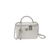 Bolsa de Cadena Acolchada Estilo Pequeño Chanel para Comercio Exterior Mujer 2026 Nueva Versátil Bolso de Hombro Único Cruzado Bolso de Mano de Caja de Alta Gama