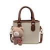 A bolsa de trabalho popular deste ano para mulheres outono e inverno 2024 nova bolsa mensageira retrô versátil bolsa de balde portátil para lazer