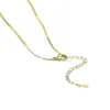 Exquisita Cadena para Clavícula Versátil Cadena Versátil Collar de Lentejuelas Brillantes Destello Diseño Simple de Nicho para Mujer Lujo Ligero Sensación de Alta Gama